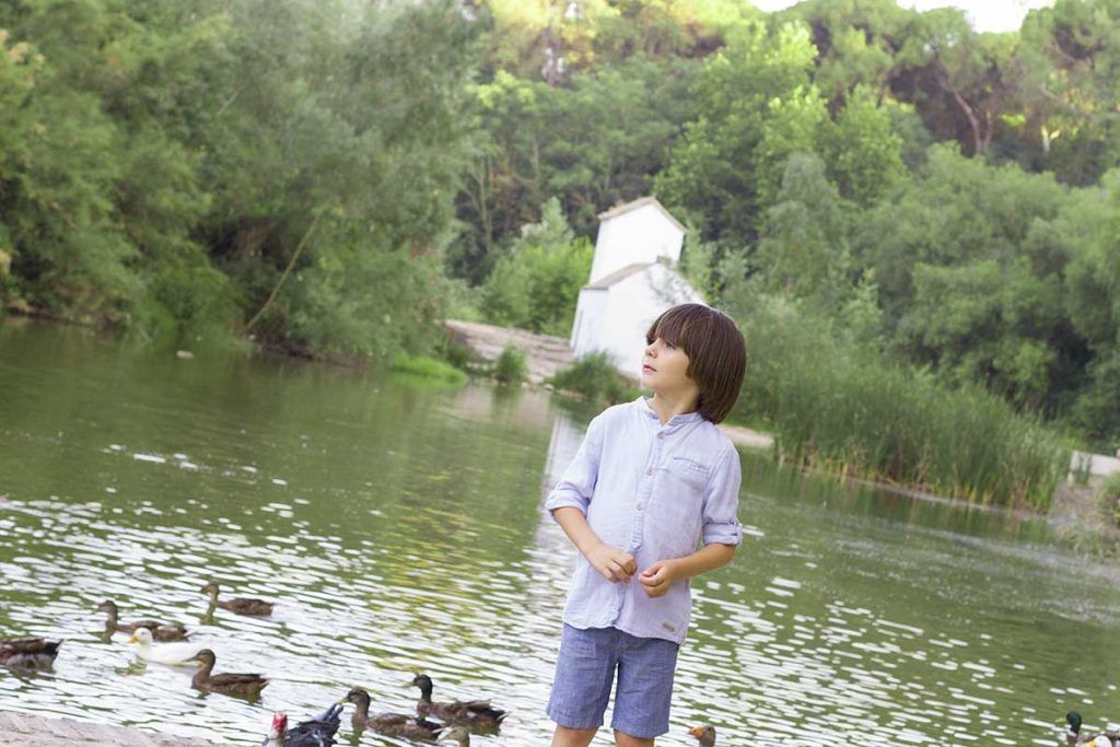 fotografiar la infancia de nuestros hijos en el exterior