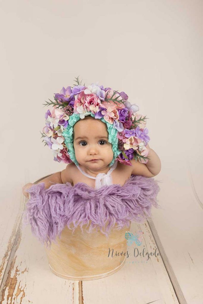 fotografias-de-bebes-florales