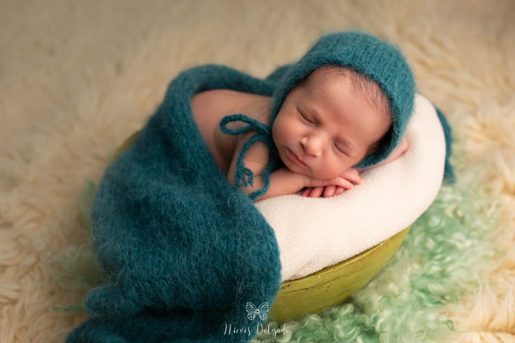 Sergio recién nacido